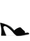 Giuseppe Zanotti Solhene 90mm velvet-effect sandals