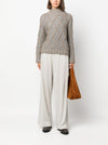Fabiana Filippi Wide leg wool trousers