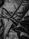 Saint Laurent Cassandre logo-embossed hooded raincoat