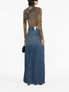Darkpark Emma denim long skirt
