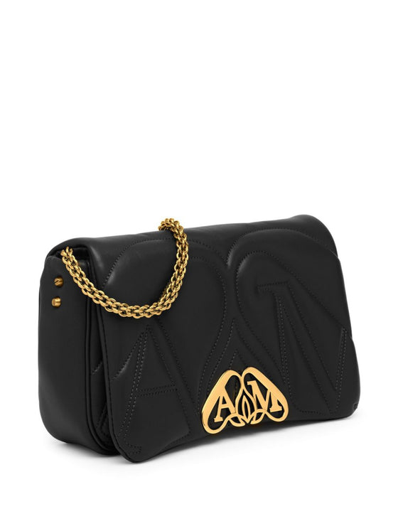 Alexander McQueen The Seal leather crossbody bag