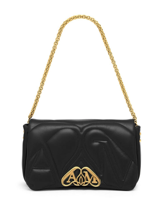 Alexander McQueen The Seal leather crossbody bag