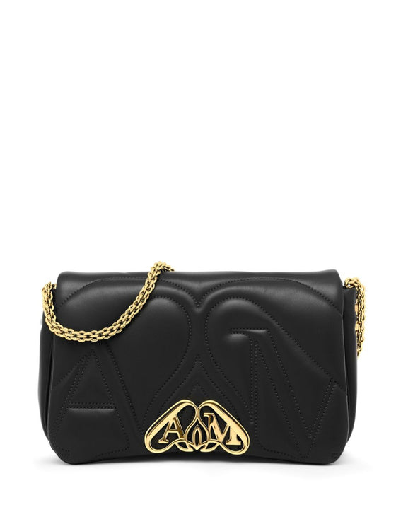 Alexander McQueen The Seal leather crossbody bag