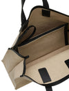 Ferragamo logo-embossed leather tote bag