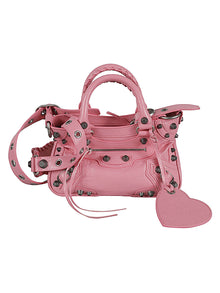  Balenciaga Le cagole small leather shoulder bag