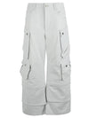 Fermas.Club Leather cargo pants