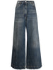 Etro Cotton wide leg jeans