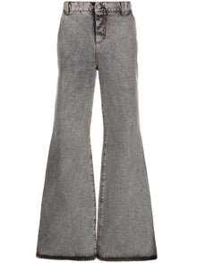  Etro wide flared jeans