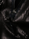 Rick Owens Embroidered denim long dress