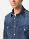 Boglioli Denim button-down shirt