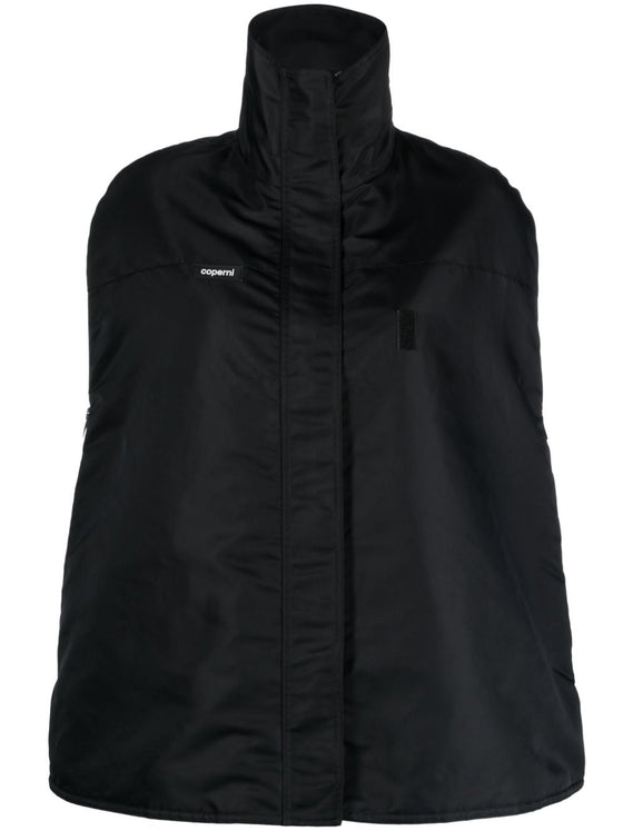 Coperni Logo-patch bomber cape