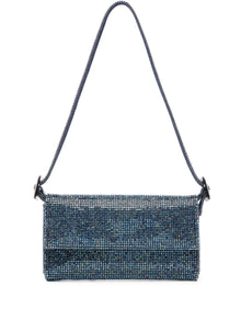  Benedetta Bruzziches Vitty La Mignon rhinestone-embellished denim bag