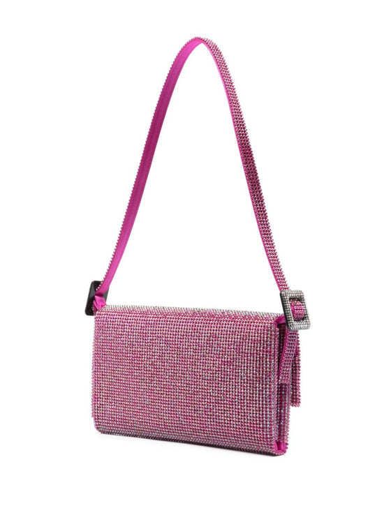 Benedetta Bruzziches Vittissima crystal-embellished shoulder bag