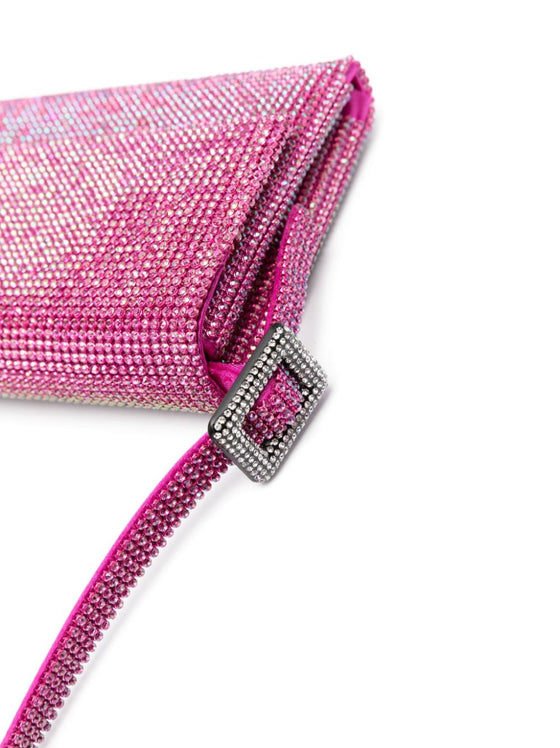 Benedetta Bruzziches Vittissima crystal-embellished shoulder bag