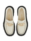 Ferragamo Gancini-plaque Leather Loafers