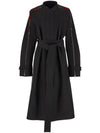 Ferragamo Zip-detail cotton belted trench coat