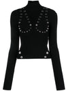 Off White Fashion High neck viscose sweater