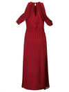 Crida Silk midi dress