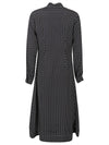 Crida Polka dot silk midi dress