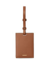 Burberry checkered luggage tag