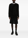 Homme Plus Cable-knit crewneck sweater