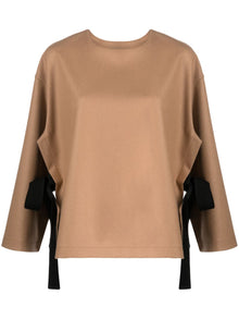 Erika Cavallini Semi-Couture Top Camel