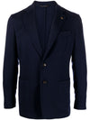 Colombo Wool single-breasted jacket