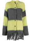 Etro Long striped cardigan