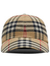Burberry Checkered Baseball Cap