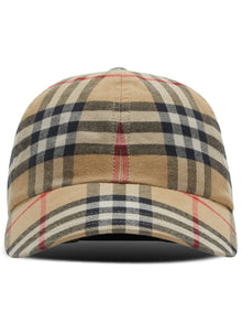  Burberry Checkered Baseball Cap