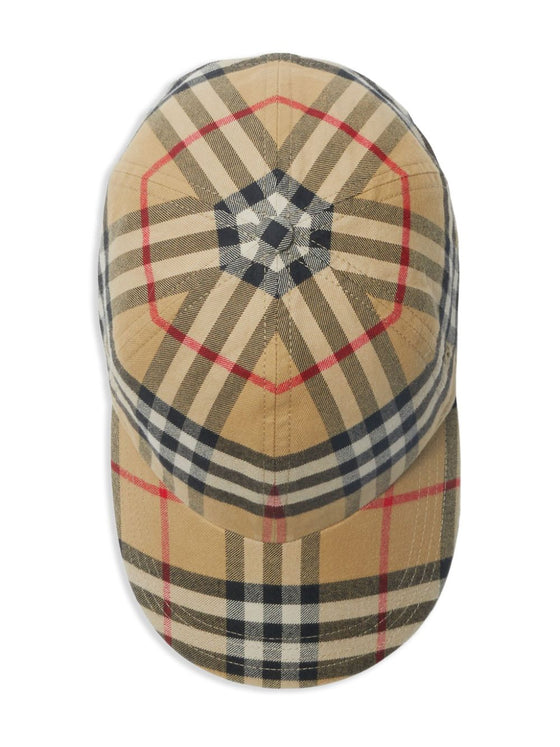 Burberry Checkered Baseball Cap