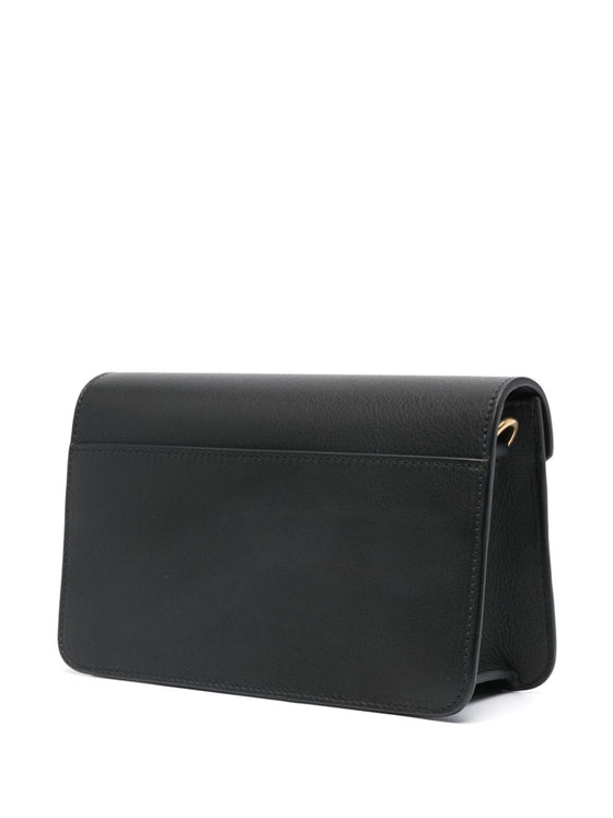 Bally logo-lettering leather bag