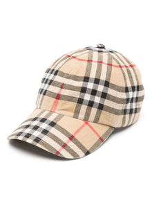  Burberry Baseball cap with check pattern