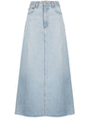 Agolde Pre Denim maxi skirt