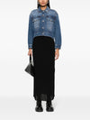 Alexander McQueen Cropped denim jacket