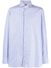 Finamore 1925 Napoli Striped cotton shirt