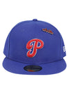 New Era Philadelphia Phillies 59FIFTY MLB Cooperstown Pin Pack Royal Cap