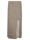 Circus Hotel Viscose midi skirt