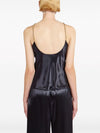 Ferragamo Satin sleeveless top