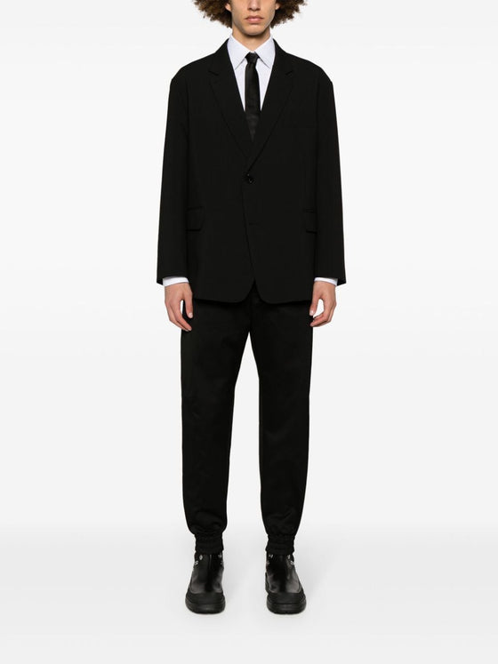 Alexander McQueen Tapered-leg cotton trousers