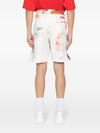 Alexander McQueen Tie-dye bermuda shorts
