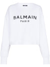 Balmain Logo-print cotton sweatshirt