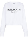 Balmain Logo-print cotton sweatshirt