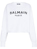 Balmain Logo-print cotton sweatshirt