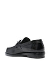 Alexander McQueen logo-plaque Leather Loafers