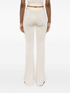 Palm Angels Monogram jacquard knit trousers