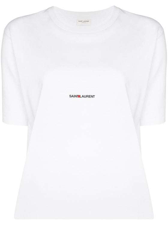 Saint Laurent logo print T-shirt