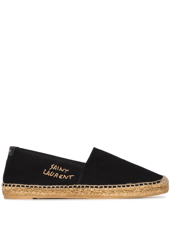 Saint Laurent logo-embroidered Espadrilles