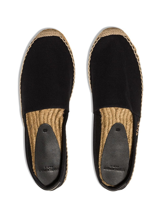 Saint Laurent logo-embroidered Espadrilles