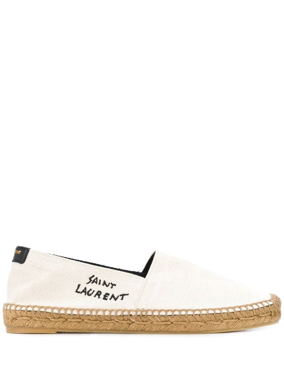 Saint Laurent logo-embroidered Espadrilles